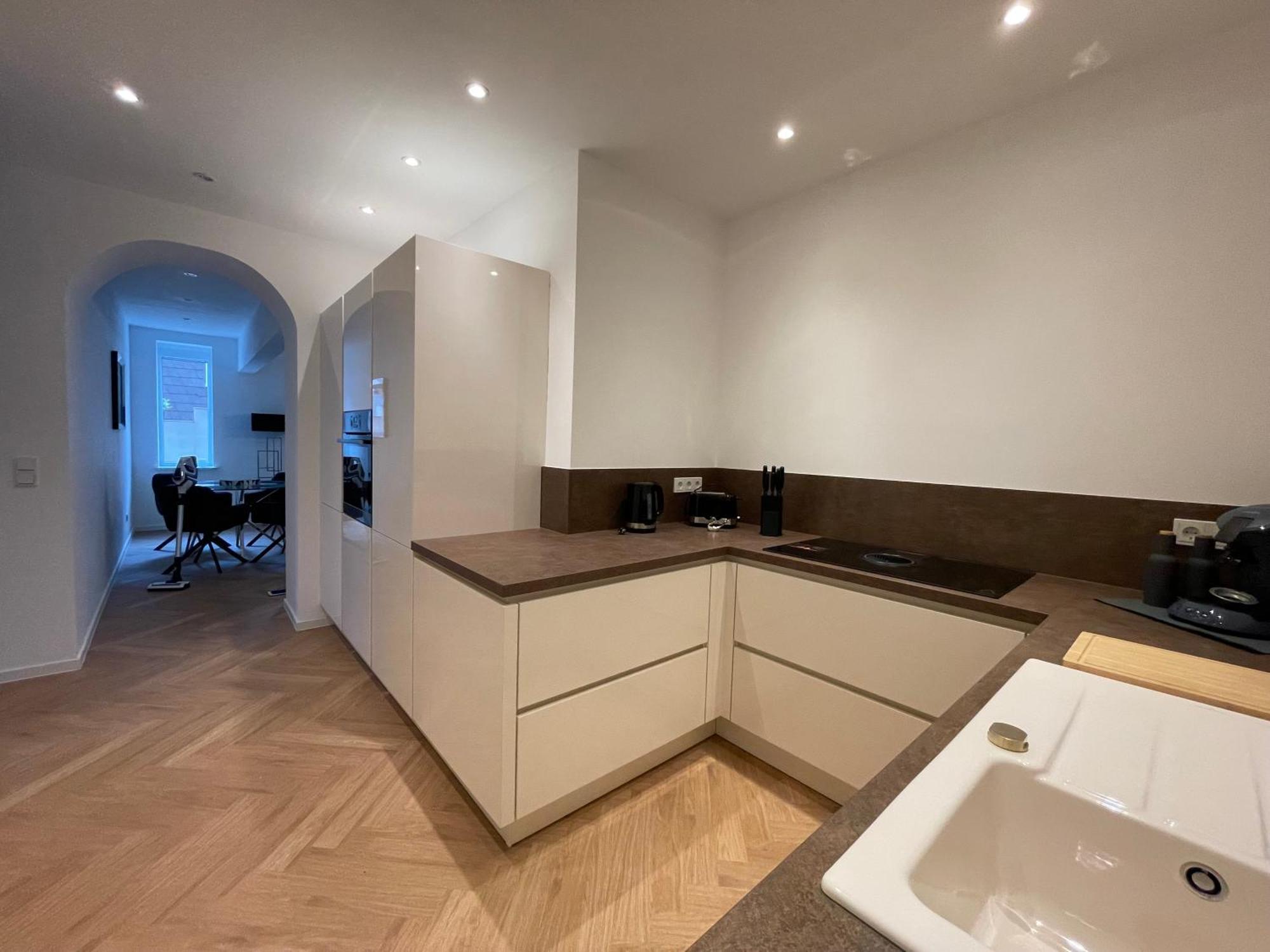 Luxurioese Ferienwohnung Mit Wellness Oase 萨尔堡 外观 照片